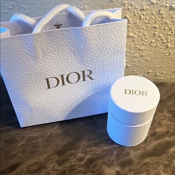 Dior Blue and White Butterfly Twilly GWP - Picture 4 of 5